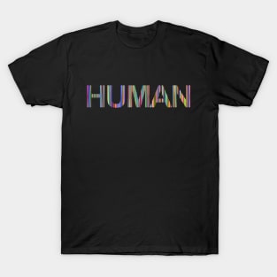 LGBTQ+ Human Equality Rainbow Gay Pride T-Shirt